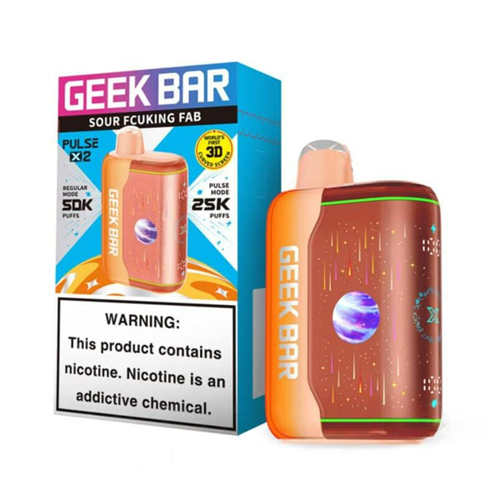 x bar vape Geek Pulse 2 50K Disposable Device - 6PK Non Nicotine Vape Product Type:TPP-DM1 Resistencia Smok Nord Regular