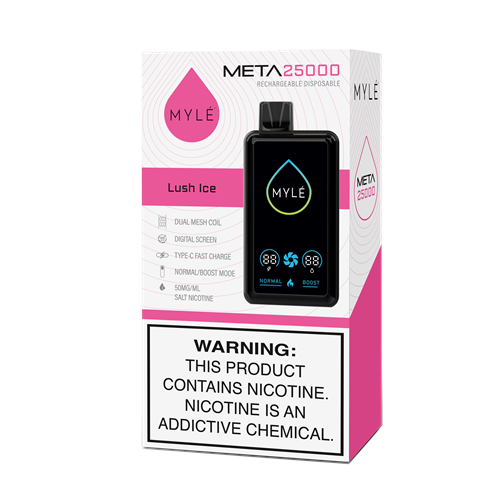 rechargeable disposable vape MYLÉ Meta 25000 Device - 1PC tag__sale_87% THCa Colour:G3 Pro Koko Emerald Green Best Budget-Friendly Vape Kits