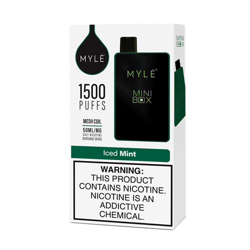 myle vape flavors MYLÉ Mini Box 1500 Puffs Disposable Device - 1PC Rove | Liquid Diamonds tag__sale_84.70% THCa Select Flavor ::Kiwi Lime