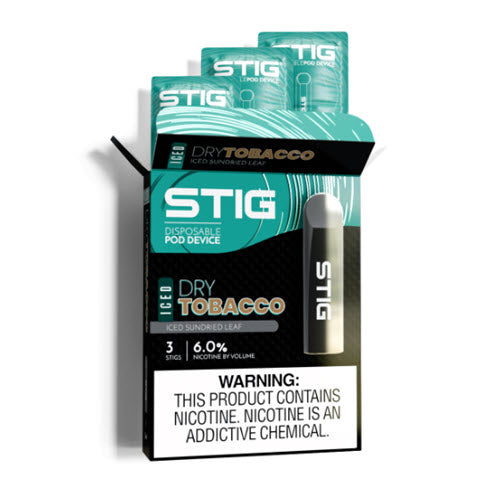 stig dry tobacco VGOD VGOD STIG Disposable Vape Pod