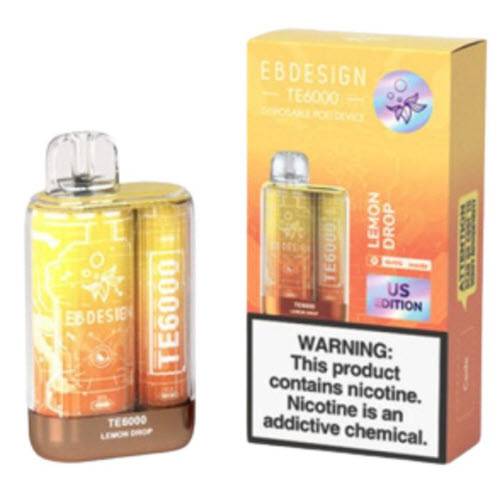 te6000 vape price EB Design Disposable Device - 1PC Resistance:Corex 0.8 ohm (3ml) CQ-42233570328654-50 Bantam (Salt Nic)- Same