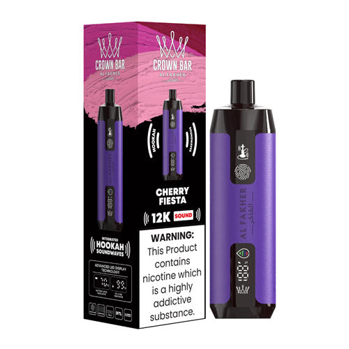crown 7 electronic cigarette Bar 8000 Puffs Disposable Vape Device - 1PC Crown Bar 12K Sound Disposable