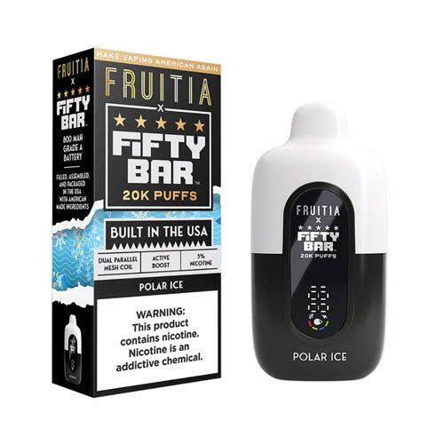 fifty bar vape display x Fruitia 20K Disposable Device - 3PK Choose Color:Graffiti Purple Brand_VOOPOO Best Disposable Vape Brands