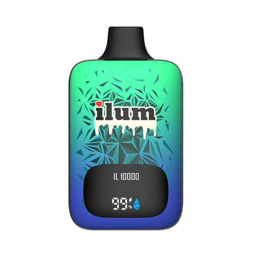 disposable vape with bluetooth speaker ilum IL10000 Puffs Device - 1PC Flavors:Pineapple B Burst style Lost Mary Tappo Blue