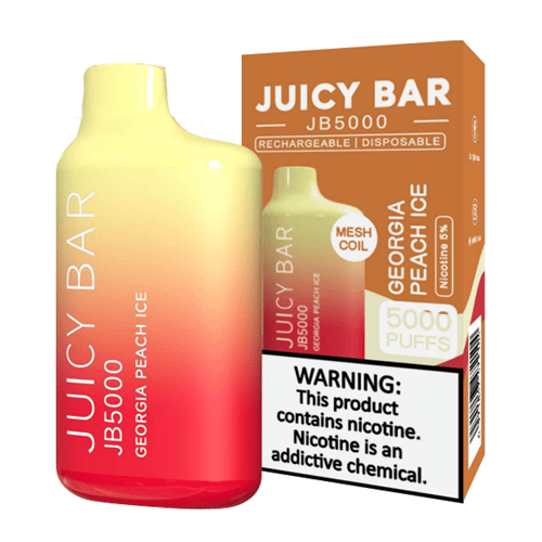 vapes american coffee flavours juicy bar JB5000 Disposable Vape Device Flavor:Mango Frost - Hybrid gas stations that sell Starter Kits
