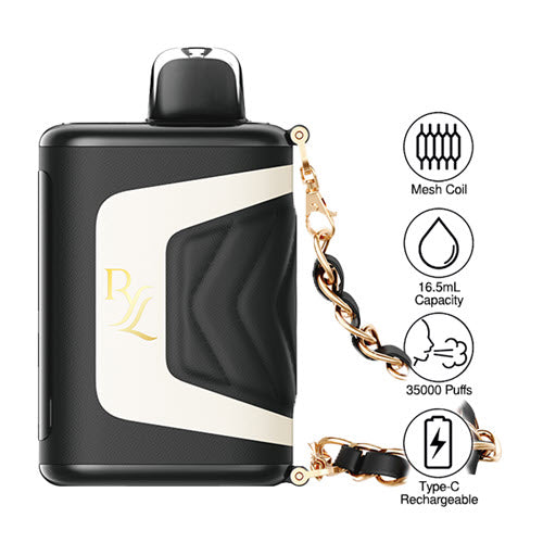 raz vape with chain flavors RYL Classic 35K Disposable Device - 1PC Choose Flavor:(Apple Steezy）Grape Pro Freedojopod