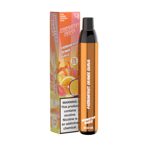 monster bars disposable vape Device by Jam Monster - 6PK NEW BLACK RESIN EDITION Adapter Strength:06 MG