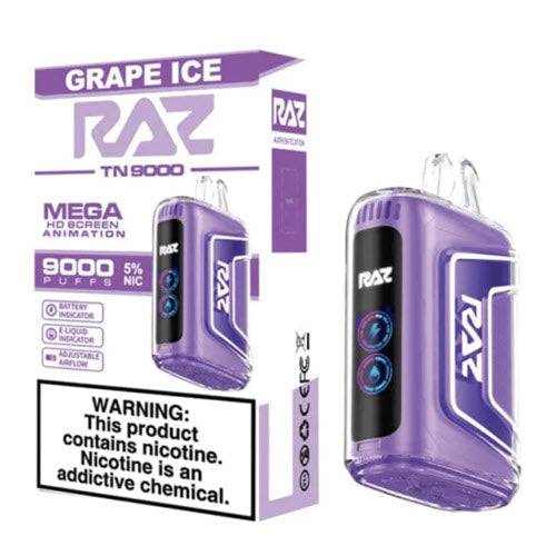 raz vapes lead TN9000 Disposable Vape Device - 10PK Type:0.8 Ohm Corex 3.0 Version aluminium body pod kit BRIK Vuse Alto USB-C