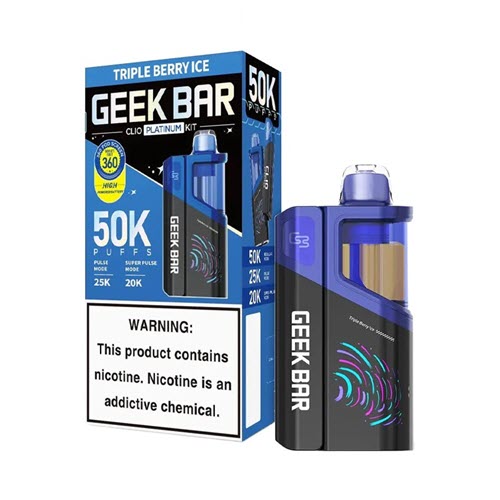 buy geek bar platinum Clio 50K Disposable Vape Kit No Nic Geek Bar 5% nicotine Choose Flavor:Orange Creamsicle