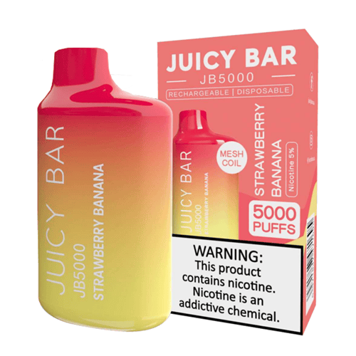 vape with juice on the side Juicy Bar JB5000 Disposable Device - 1PC FLAVOR:Nana Cobbler Vape Kit for Beginners MICRO POD's COLA ICE: