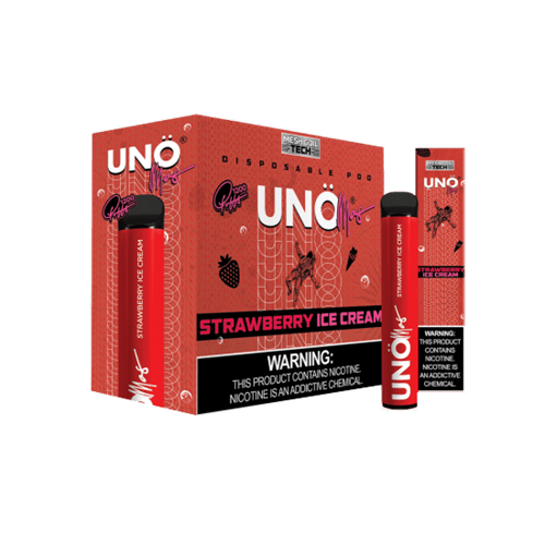 1.0ml ice cream disposable vape Uno Mas Device - 10PK Jasmin and Green Flavours:Vanilla Citrus Plywood Vuse Alto Pod