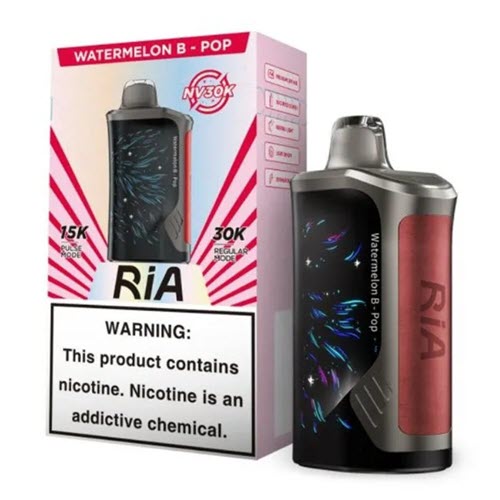 best ria vape flavors by Geek Bar NV30K Disposable Device - 3PK Uwell Caliburn G2 18W Vape (Rechargeable) FLAVOUR:MR FOG NOVA Strawberry Mango