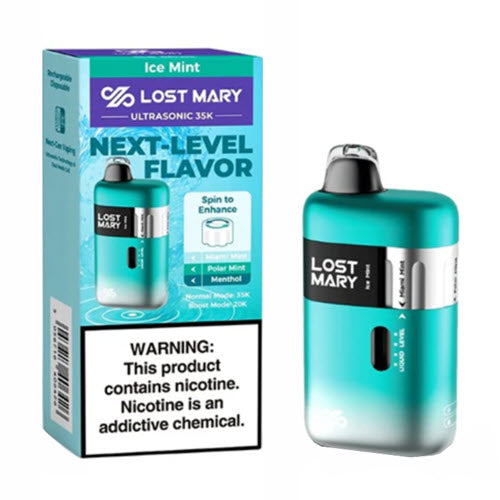lost mary next level flavor Ultrasonic 35K Disposable Vape Device - 10PK Colour:Triple Mango (Discontinued) VAPE POD REFILLS Salt-Air Weatherproofing for EV